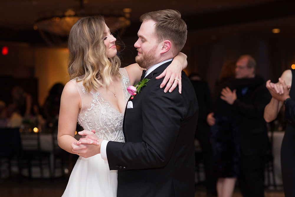 bride and groom - first dance photography