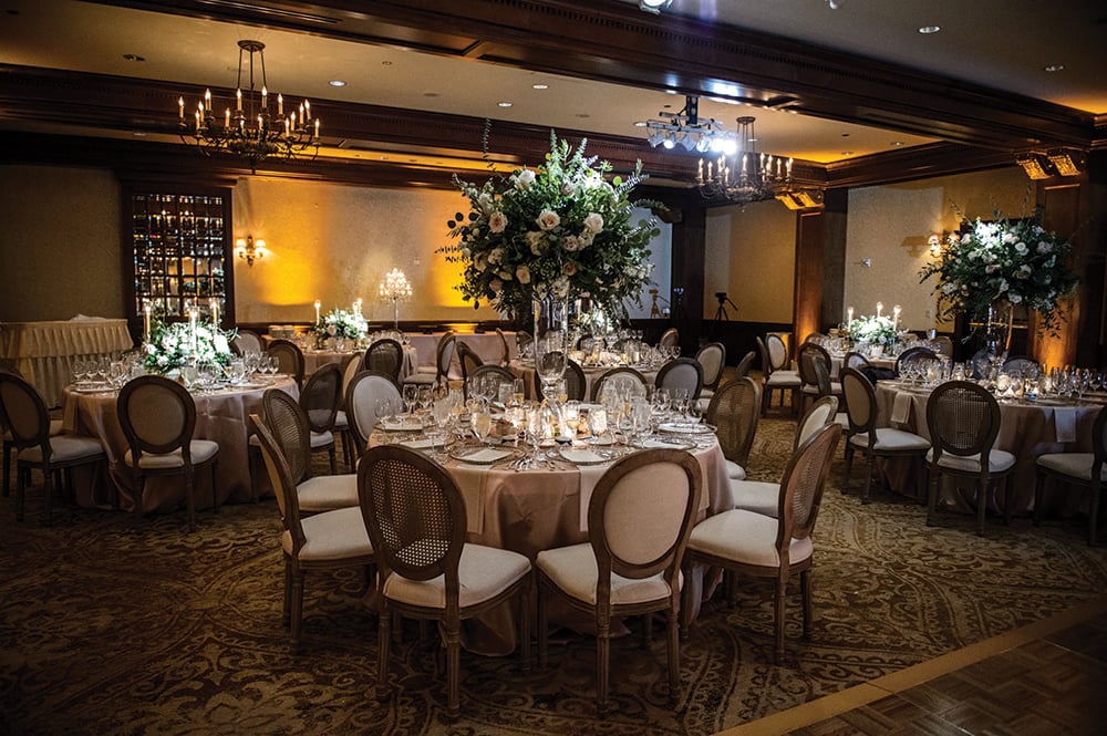 houston indoor wedding reception