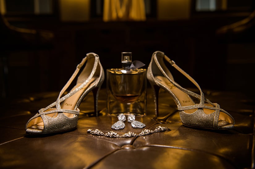 houston wedding, details, shoes, heels, jewelry