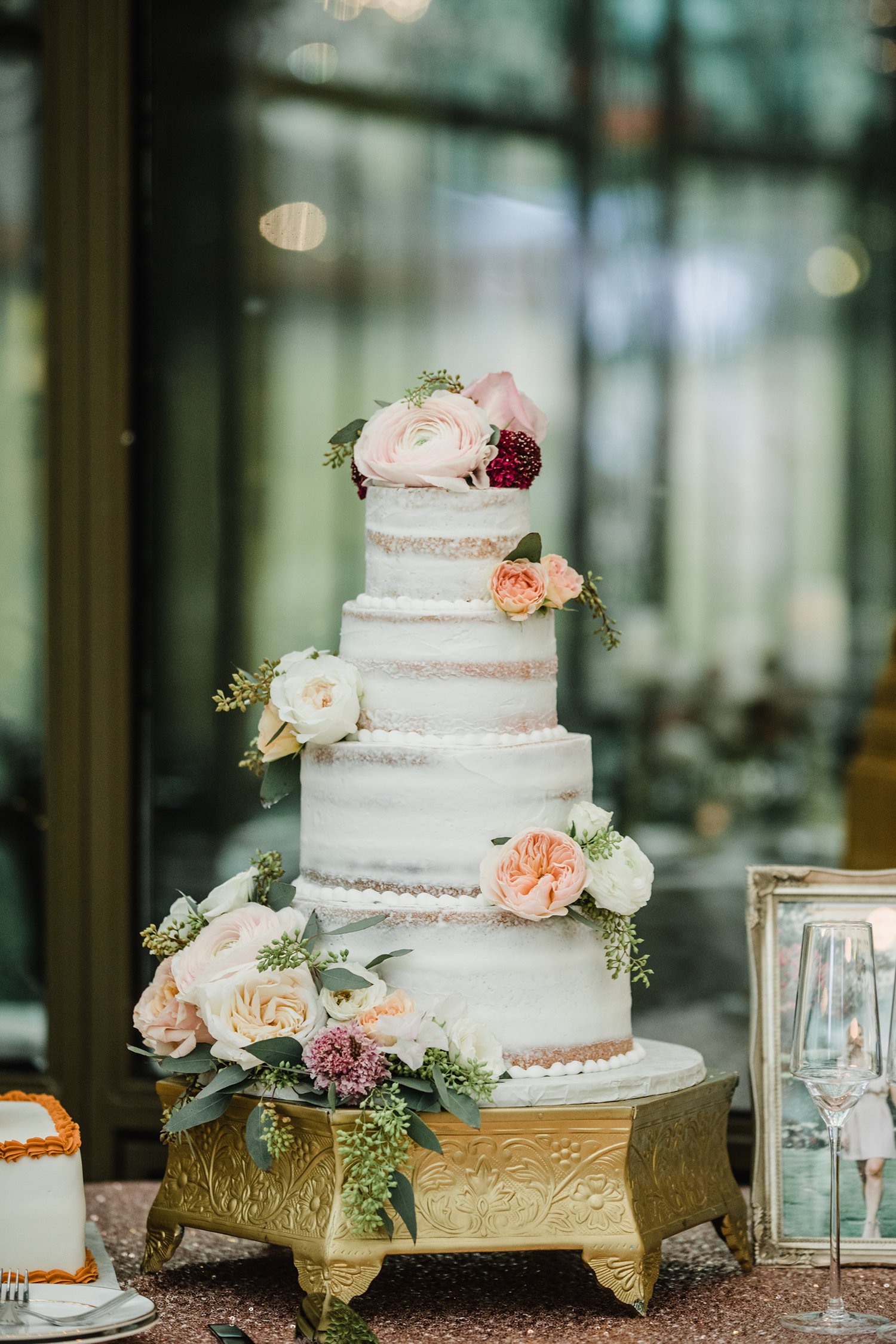 naked cake - custom wedding cakes in houston