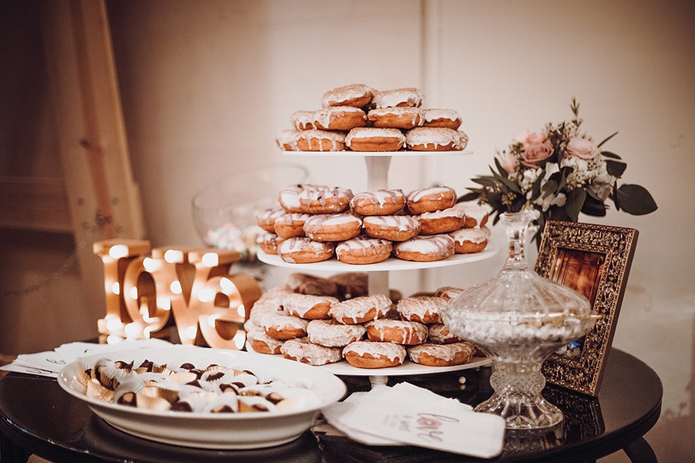 donuts - wedding desserts