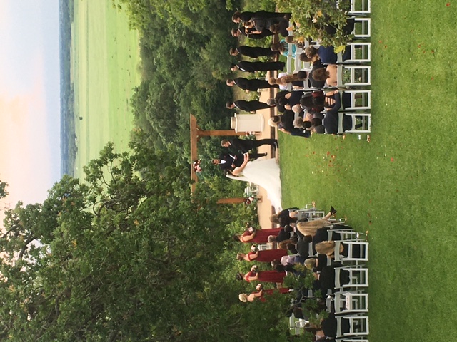 Ceremony on The Mansion At ColoVista. 