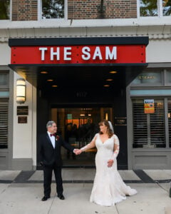 Timeless Wine-Colored Wedding At The Historic Sam Houston Hotel