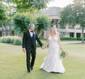 This Couple’s Navy, Blush and Gold Wedding Proves It’s Never Too Late To Find Love