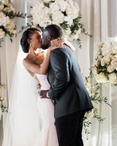 This Couple Incorporated Congolese Traditions in their Emerald and Champagne Wedding at The Astorian