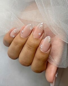 Dream Wedding Nails at Milano Nail Spa The Heights in Houston