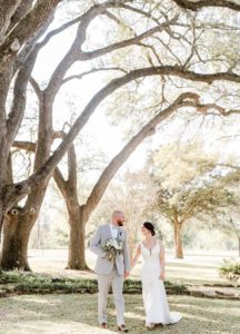 This Couple’s Rustic French Blue Wedding Happened On The Same Day Both Their Great-Grandparents Said “I Do”