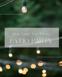 Eight Patio Wedding Registry Finds For The Perfect Al Fresco Party