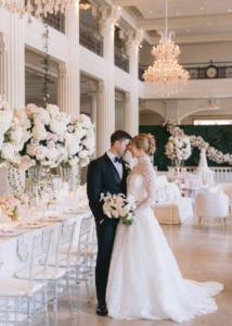 Blush and White Wedding Inspiration at Corinthian Houston