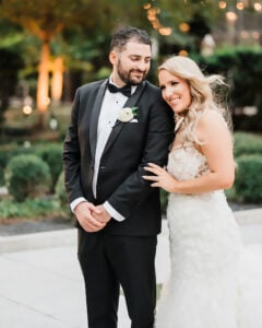 A Glam White and Champagne Ballroom Reception at the C. Baldwin Hotel