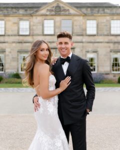 Pro Soccer Player Says “I Do” With a Storybook Wedding in England