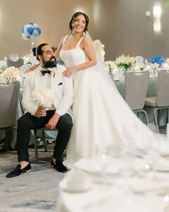 A Blue-Inspired Wedding Editorial in Uptown Houston