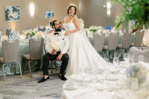 A Blue-Inspired Wedding Editorial in Uptown Houston