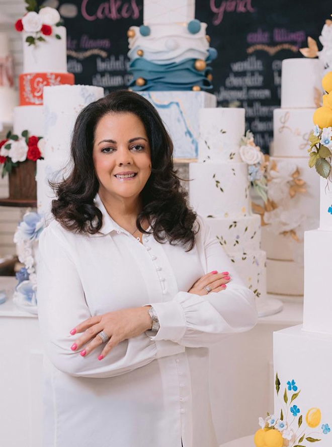 Gina Gutierrez is the owner behind Houston's Cakes by Gina. 