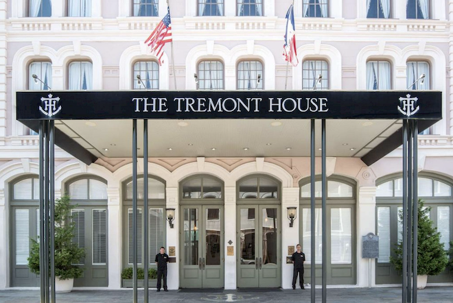 The exterior of The Tremont House. 