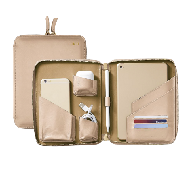 An essential tech folio from Mark & Graham to organize your travel accessories.