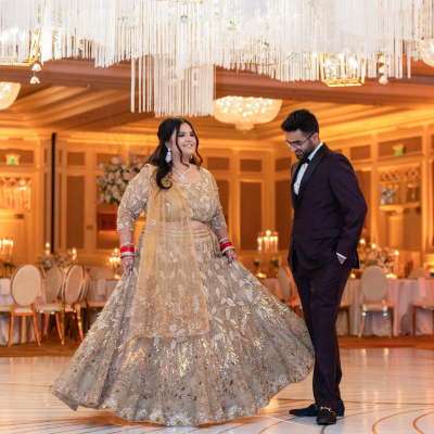 An Extravagant Indian Wedding Reception at Houston Marriott Sugar Land