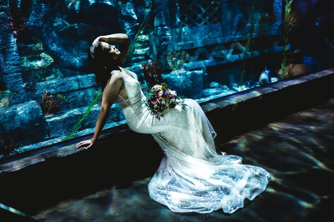 Rehearsal Dinner + Wedding Event Space in Houston – Downtown Aquarium