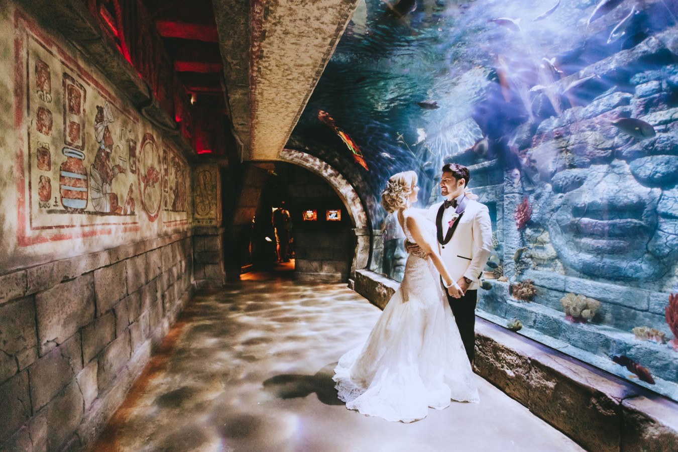 Rehearsal Dinner + Wedding Event Space in Houston – Downtown Aquarium